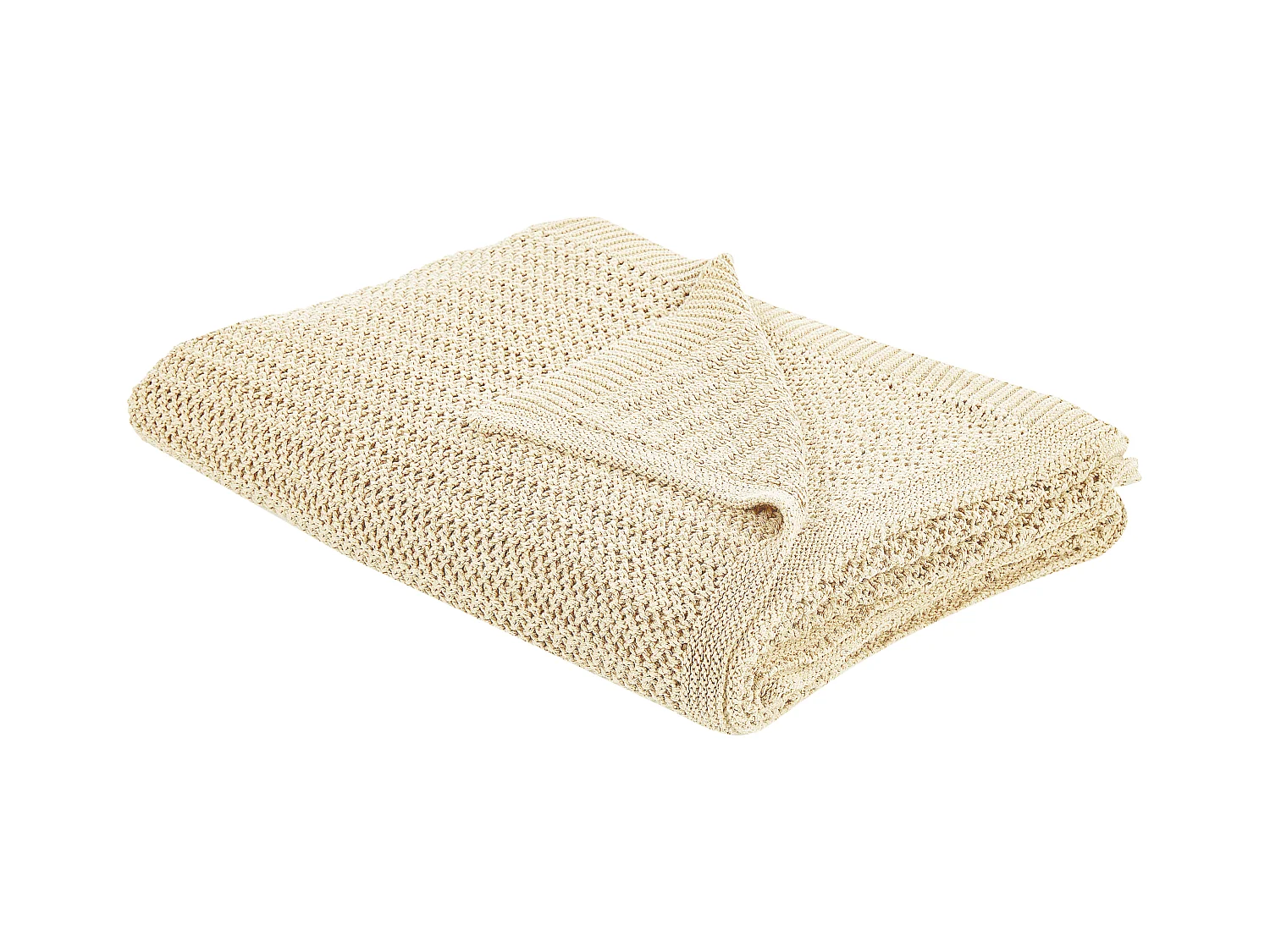 Couvre-lits ILEN Coton 150 x 200 cm Beige