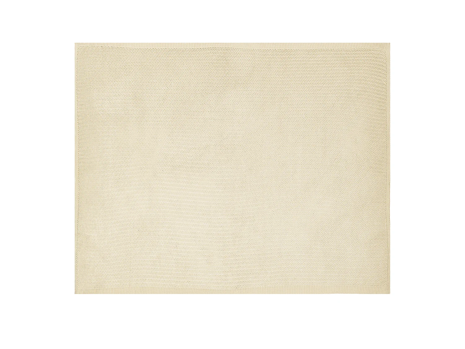 Bedspread ILEN Cotton 150 x 200 cm Beige