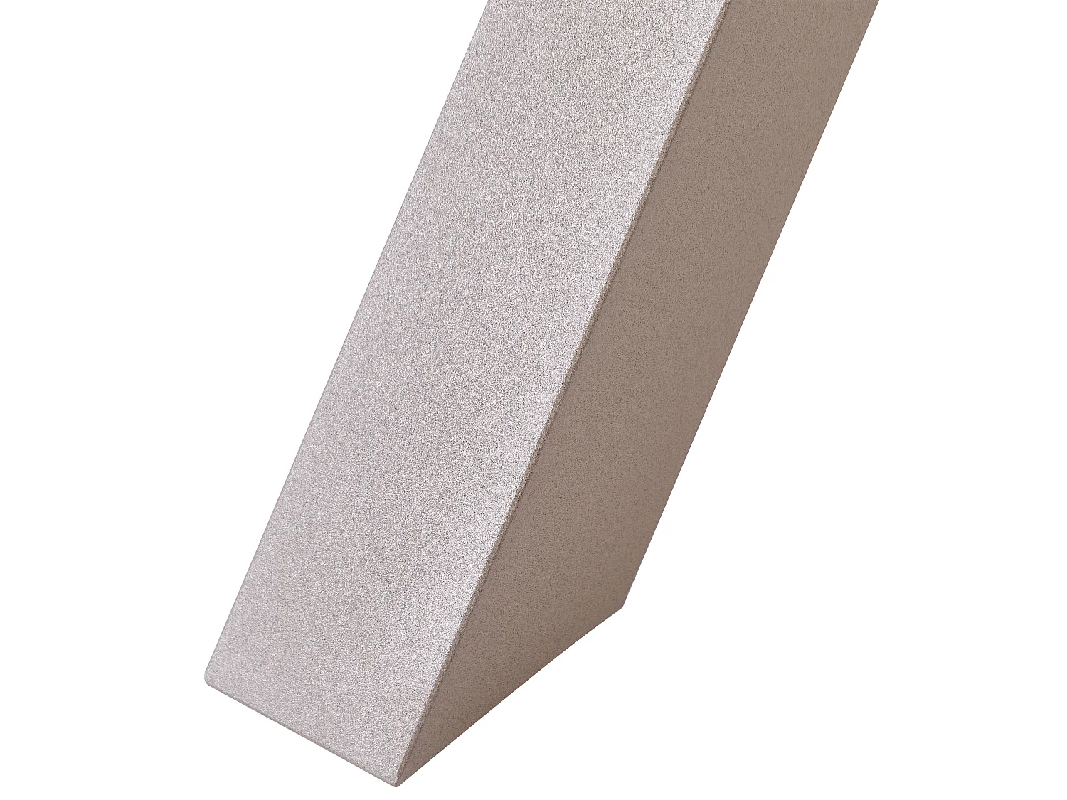 Tuin eettafel CASCAIS 200 cm 105 cm Metaal Taupe