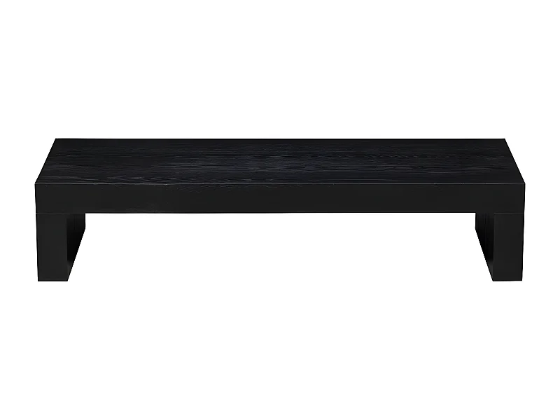 Marte - Table basse en bois 120x50cm - Noir