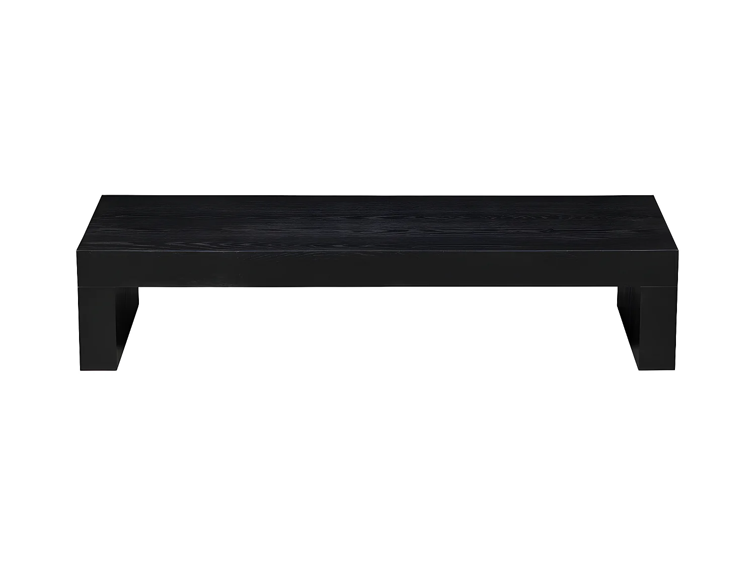 Marte - Table basse en bois 120x50cm - Noir
