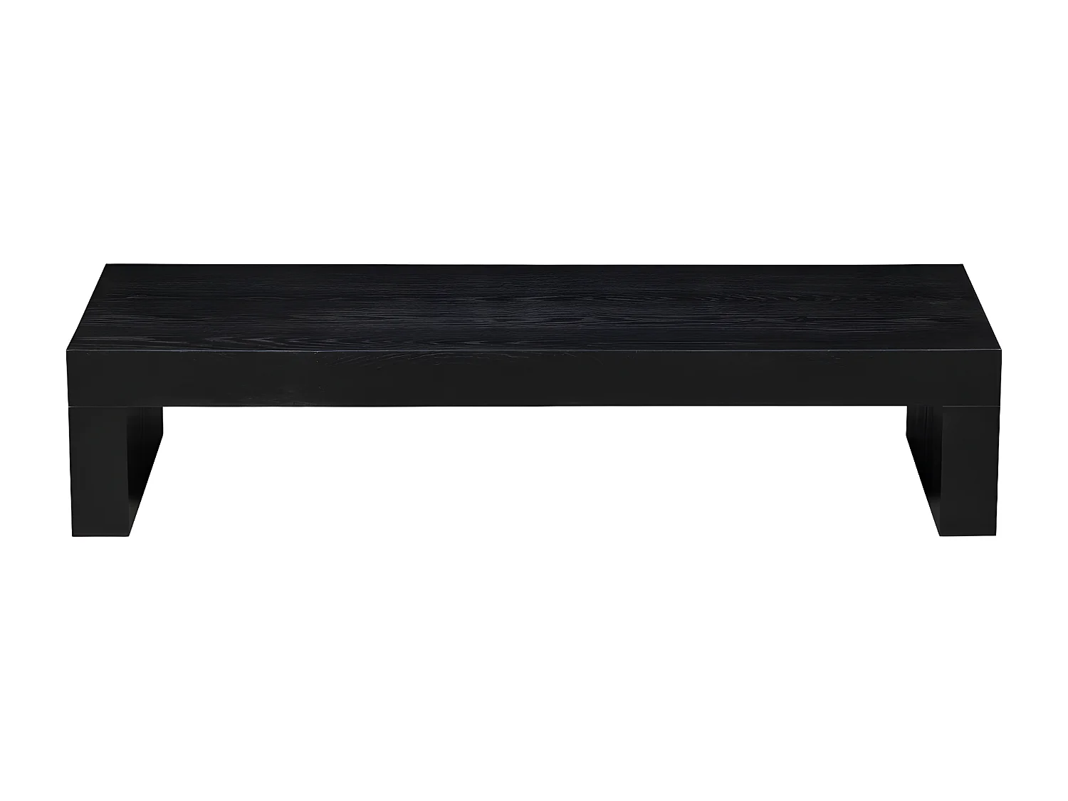 Marte - Table basse en bois 120x50cm - Noir