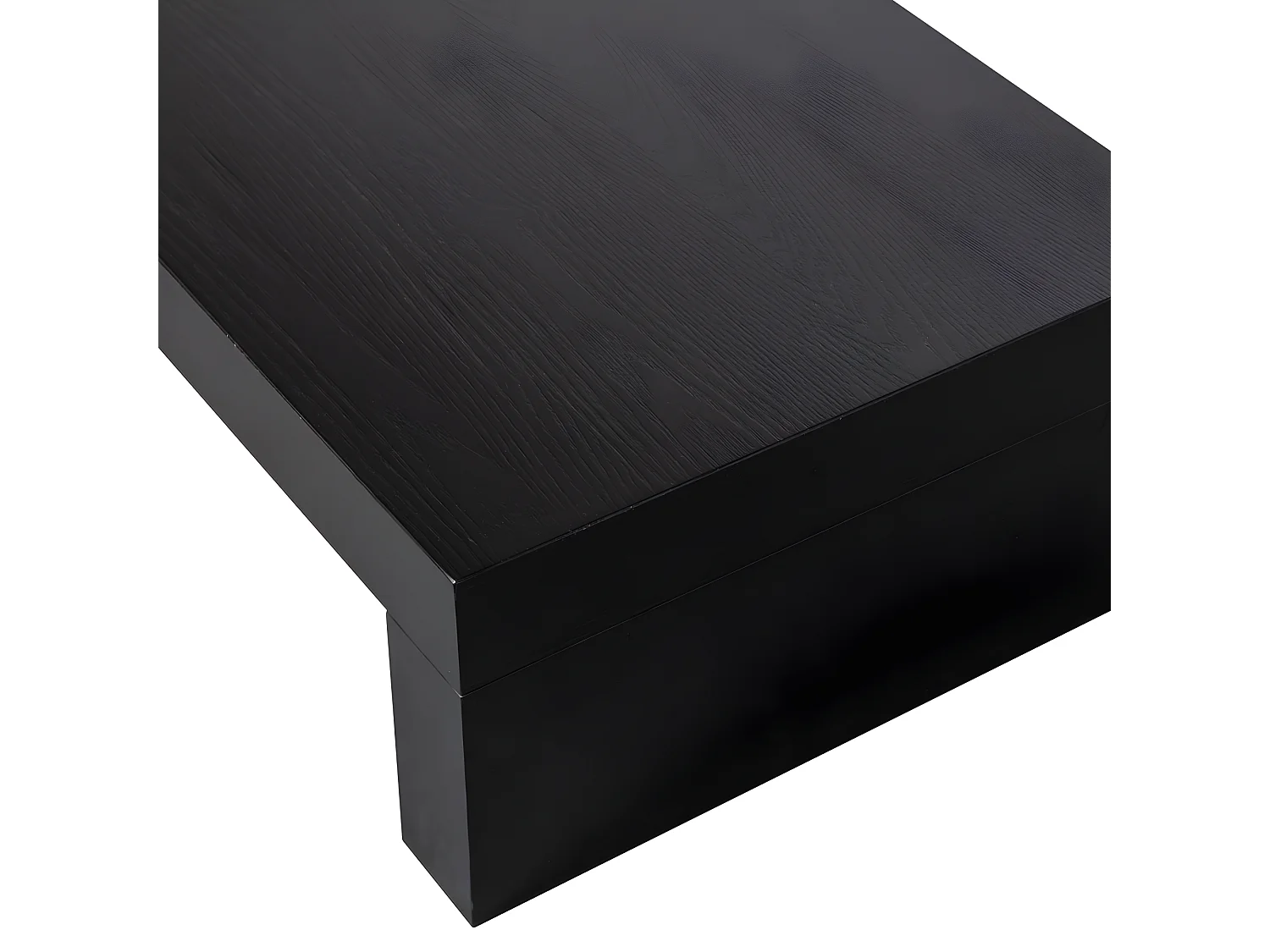 Marte - Table basse en bois 120x50cm - Noir
