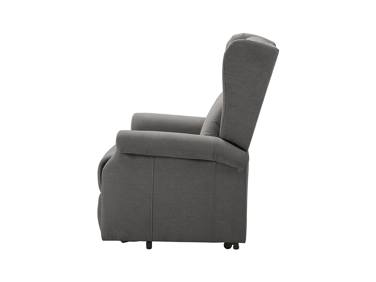 ANDORA - Fauteuil Relax Releveur Electrique Tissu Gris Foncé