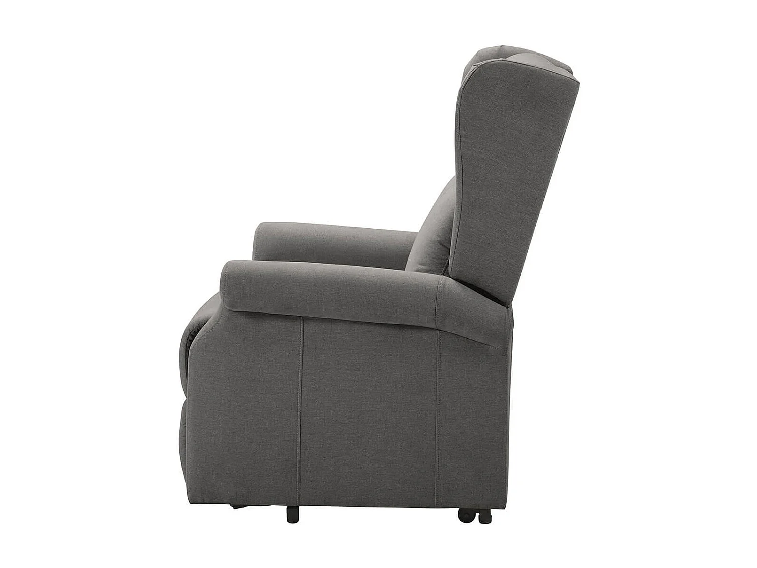 ANDORA - Fauteuil Relax Releveur Electrique Tissu Gris Foncé