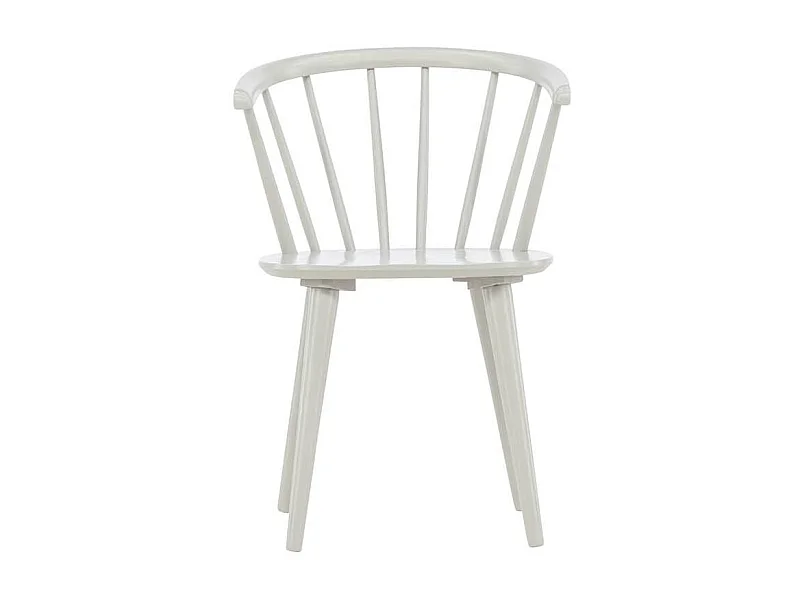 Bobby chaise de salle à manger avec accoudoirs bois gris clair