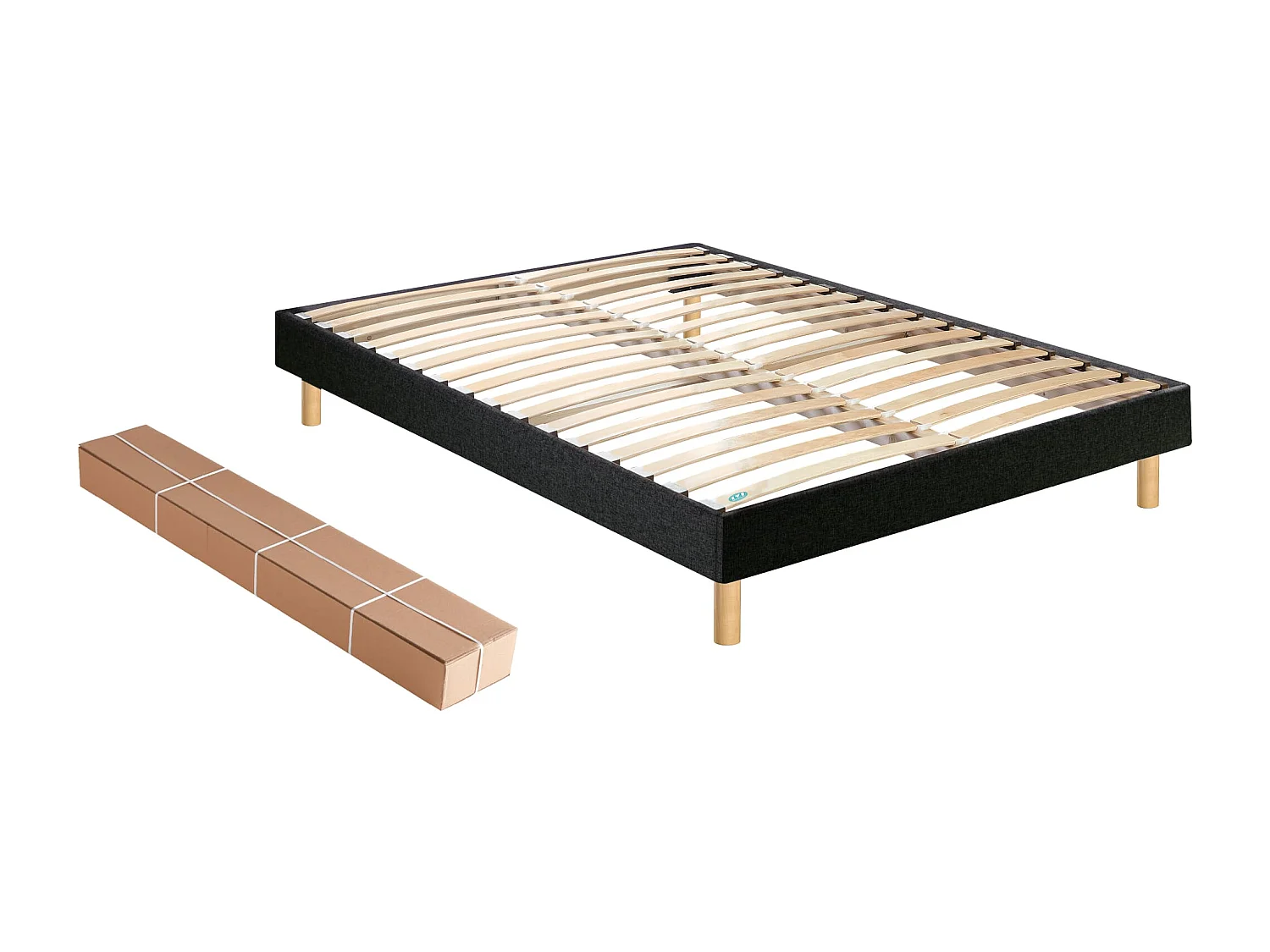 Sommier Merinos SELF KIT 140x200 Velour nuit