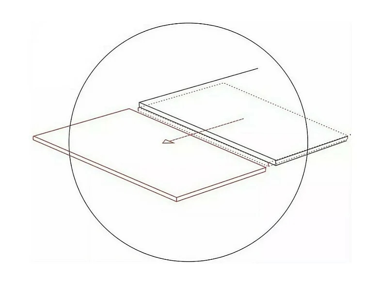 Table à manger design avec plateau en céramique Sabbia 160/240cm Holly