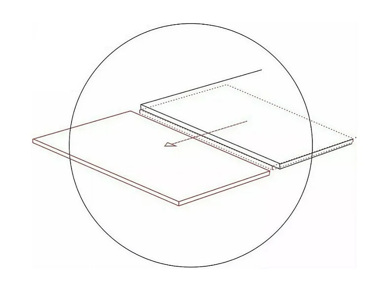 Table à manger design avec plateau en céramique Sabbia 160/240cm Holly