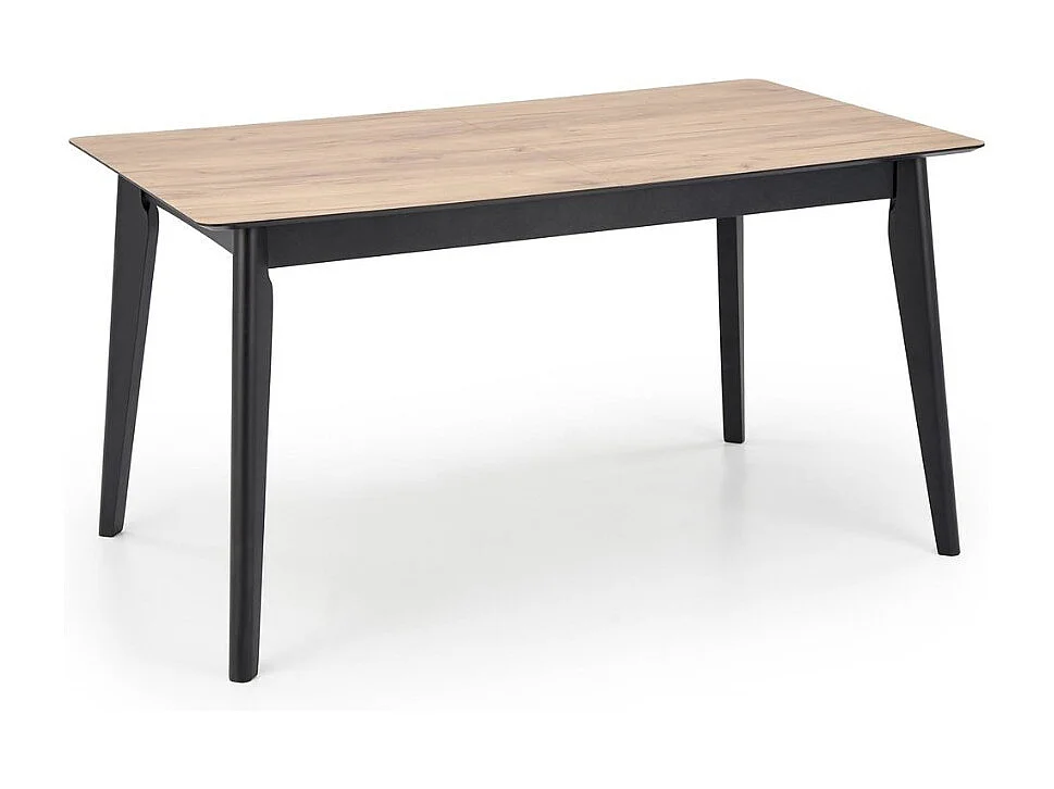 Tavolo allungabile 140-180 cm con piano in rovere Wotan Contact