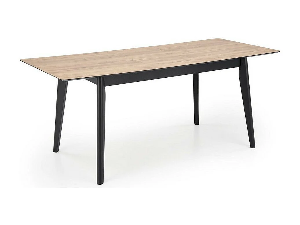 Tavolo allungabile 140-180 cm con piano in rovere Wotan Contact