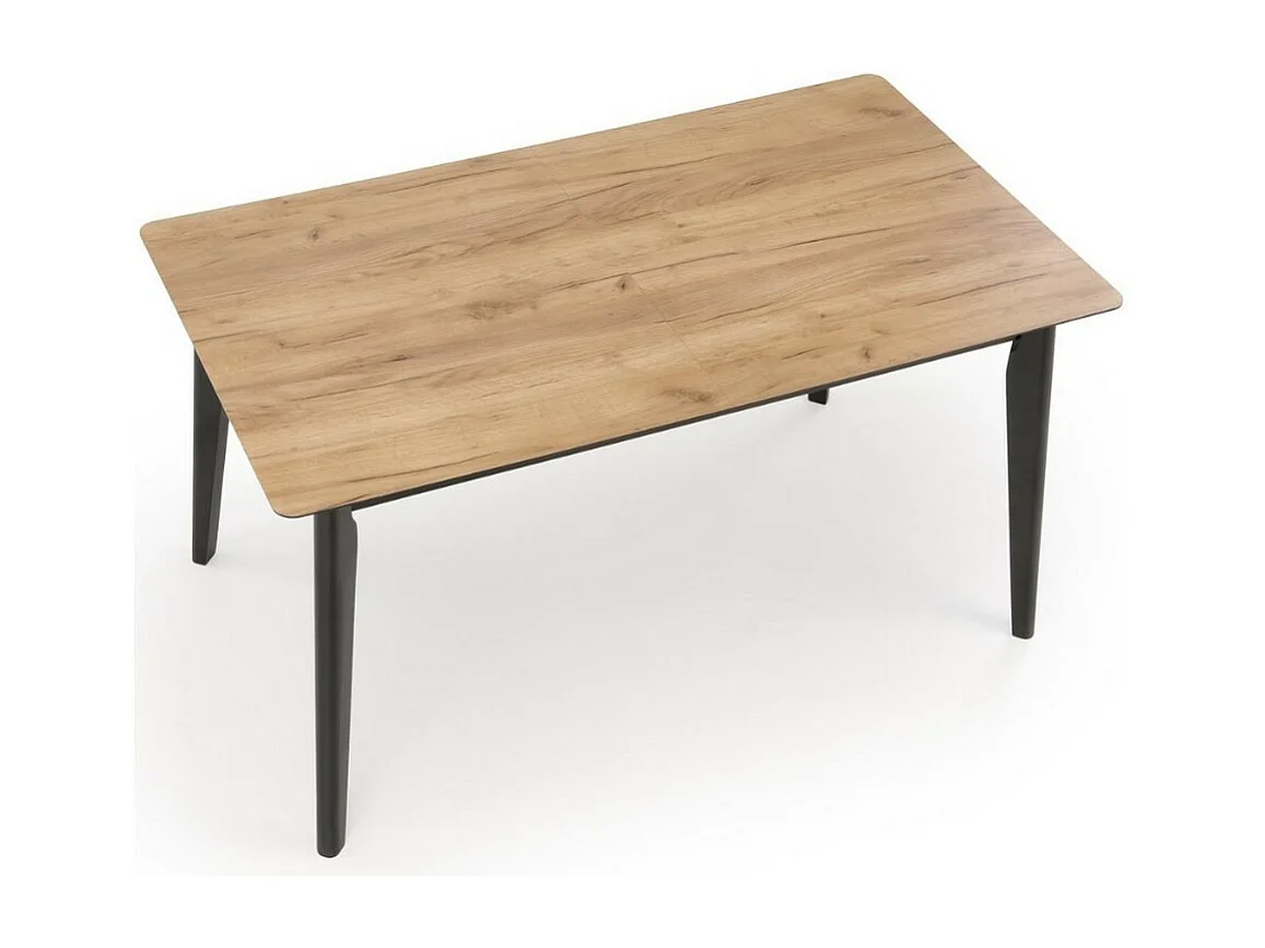 Tavolo allungabile 140-180 cm con piano in rovere Wotan Contact