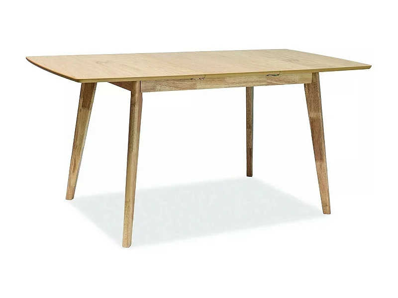 Mesa de comedor extensible Daylight 120-160 cm aspecto roble