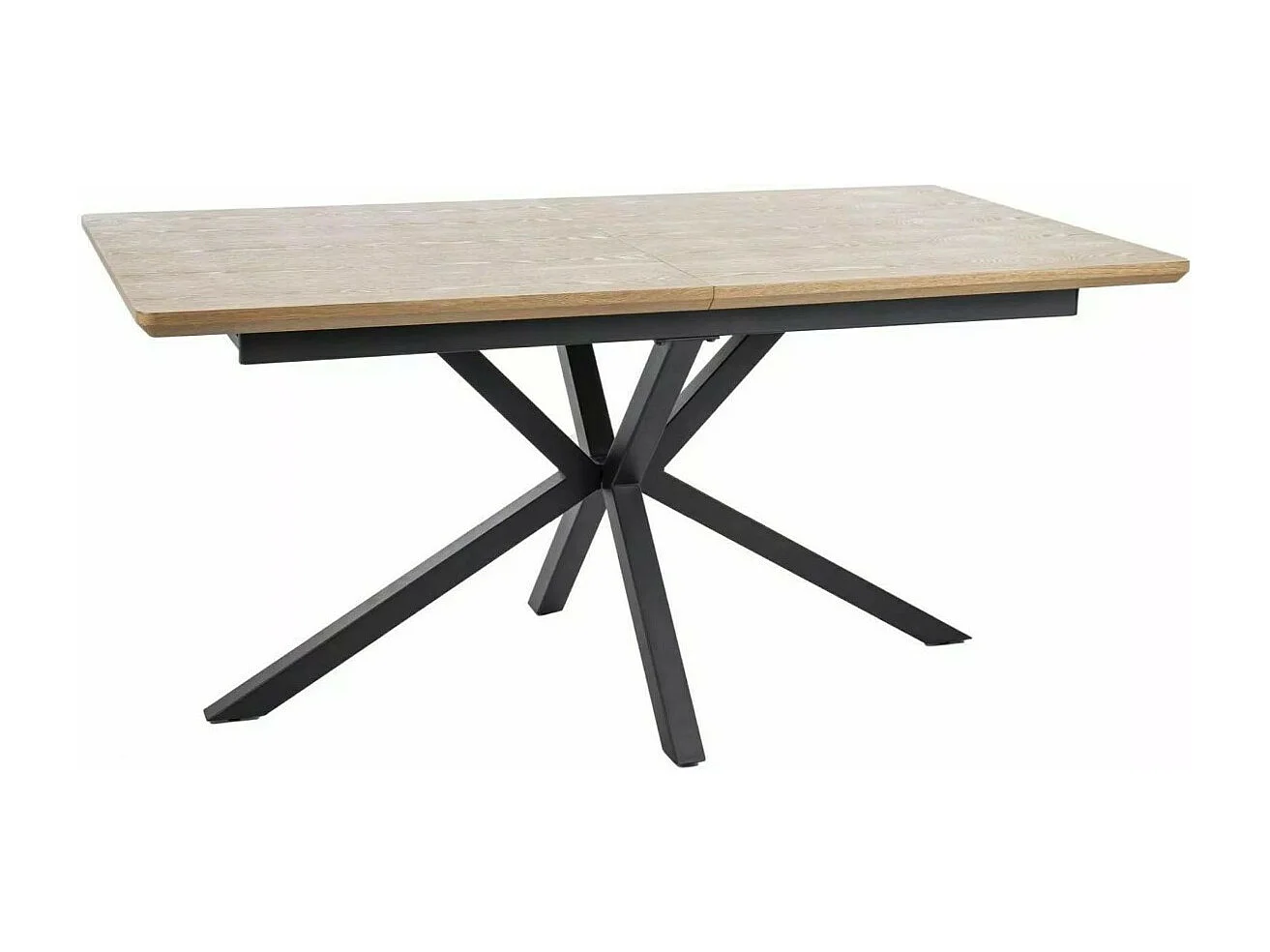 Tavolo da pranzo allungabile 160-200 cm look rovere Tommy