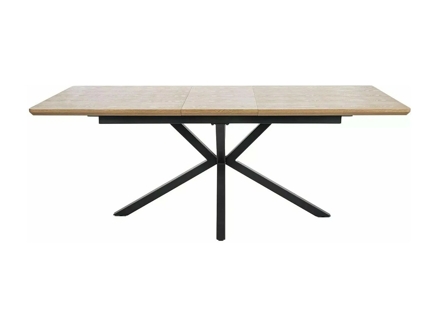 Tavolo da pranzo allungabile 160-200 cm look rovere Tommy