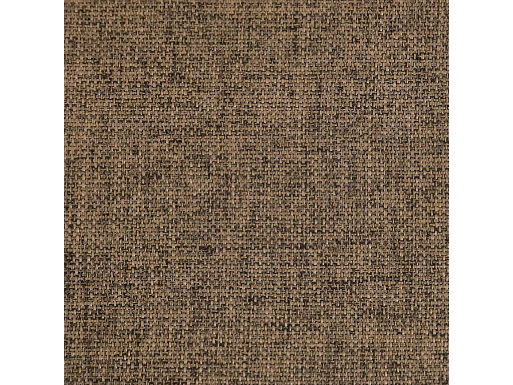 vidaXL Taburetes altos 2 uds madera maciza de caucho y tela Gris Topo