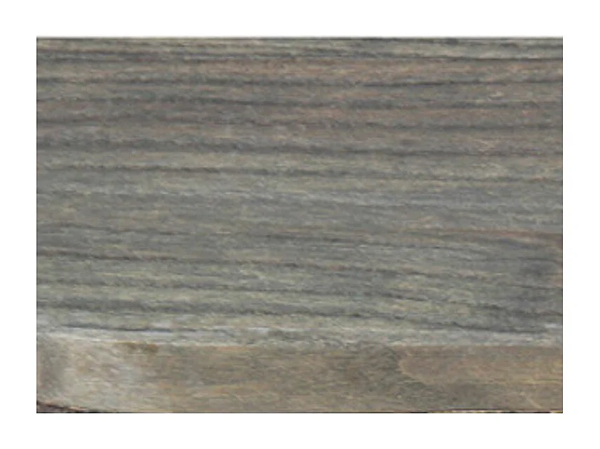 Tabouret haut acier vintage vieilli et assise en bois massif marron Reko 76cm