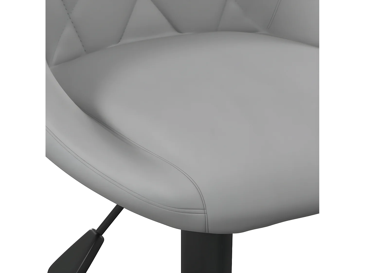 Tabouret de bar Gris clair Velours 5