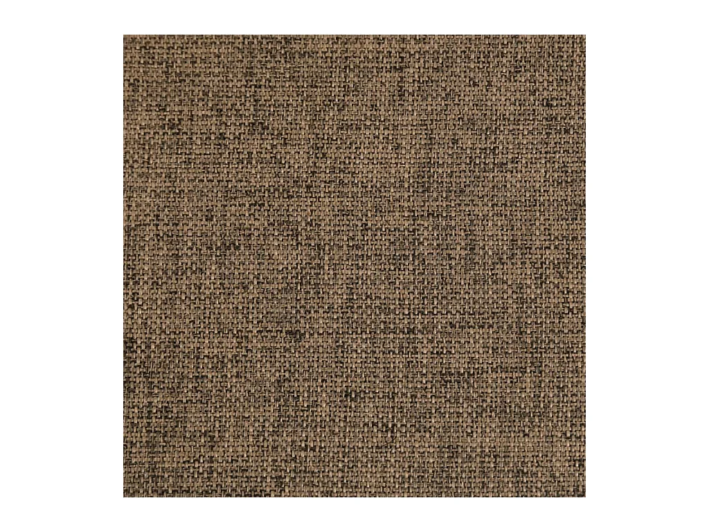 vidaXL Taburetes altos 2 uds madera maciza de caucho y tela Gris Topo