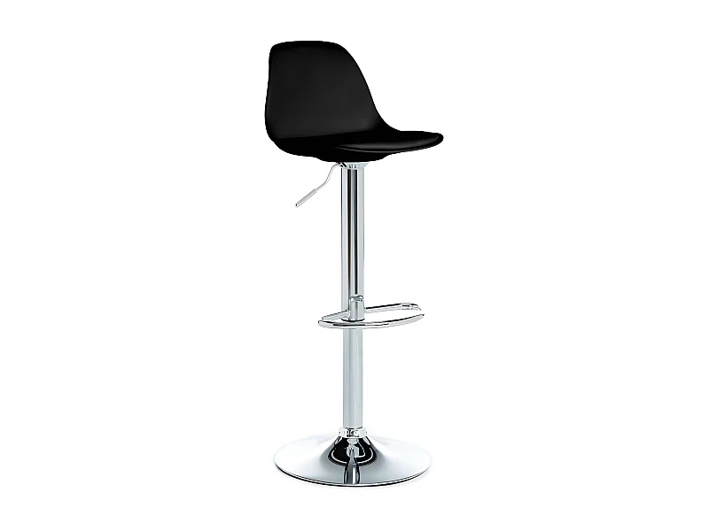 Tabouret de bar noir Eclipse