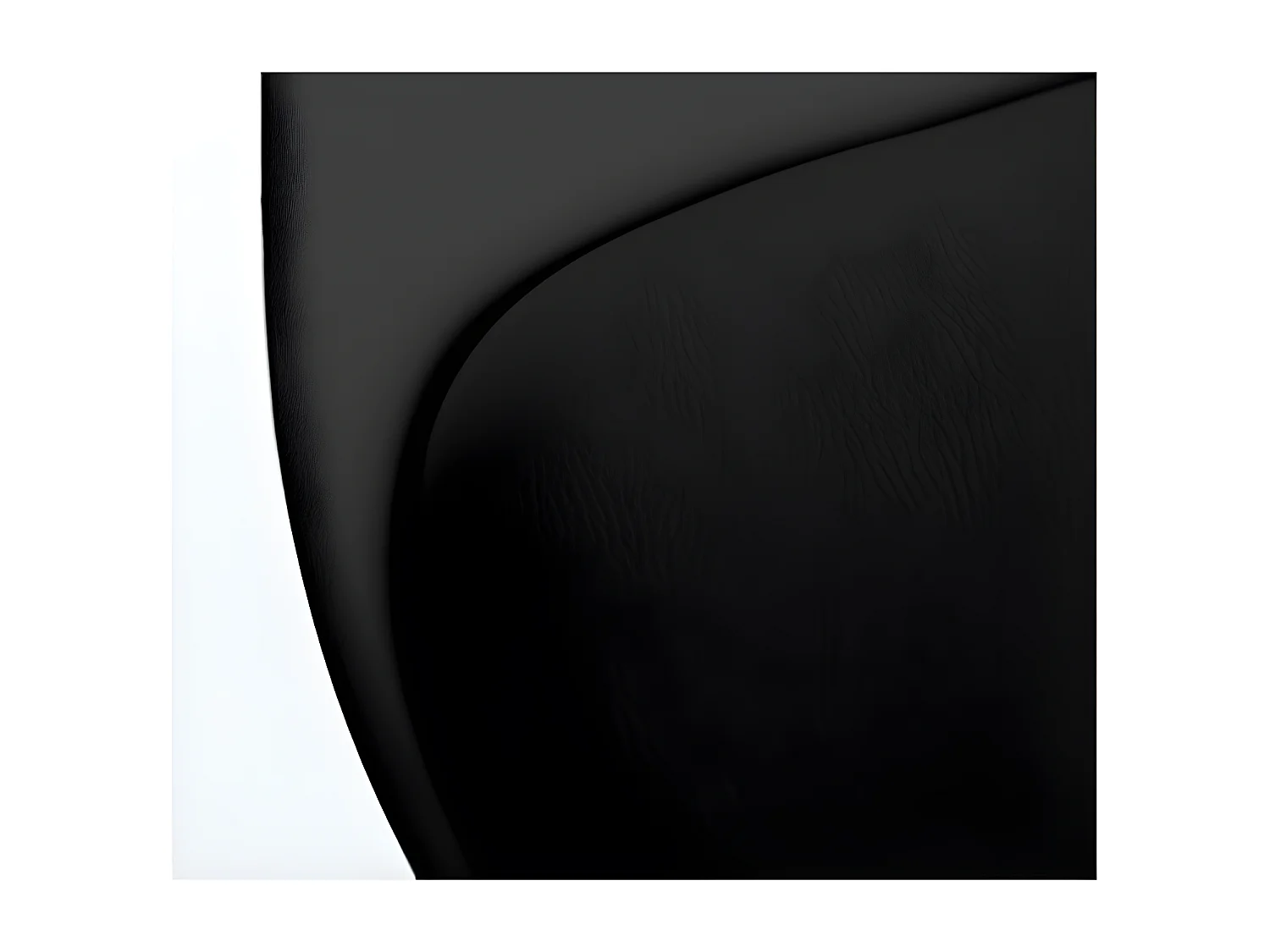 Tabouret de bar noir Eclipse