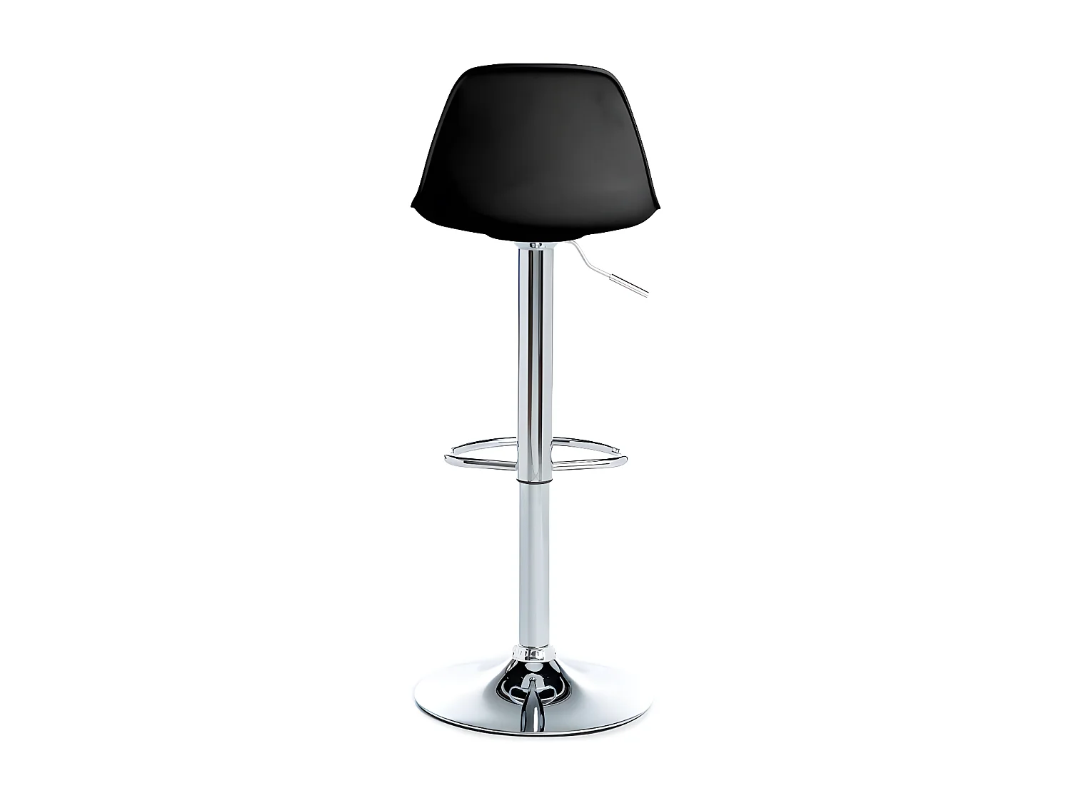 Tabouret de bar noir Eclipse