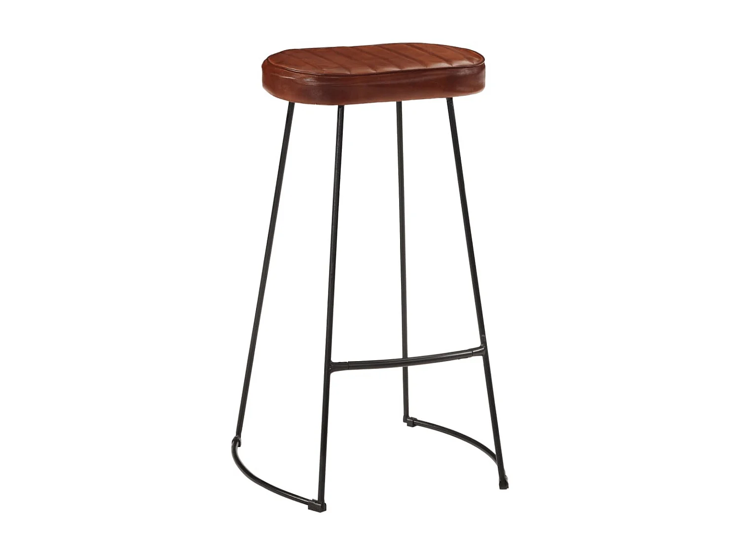 Tabourets de bar Gavin 2 pcs marron foncé 44x37,5x78