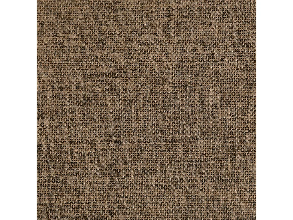 vidaXL Taburetes altos 2 uds madera maciza de caucho y tela Gris Topo