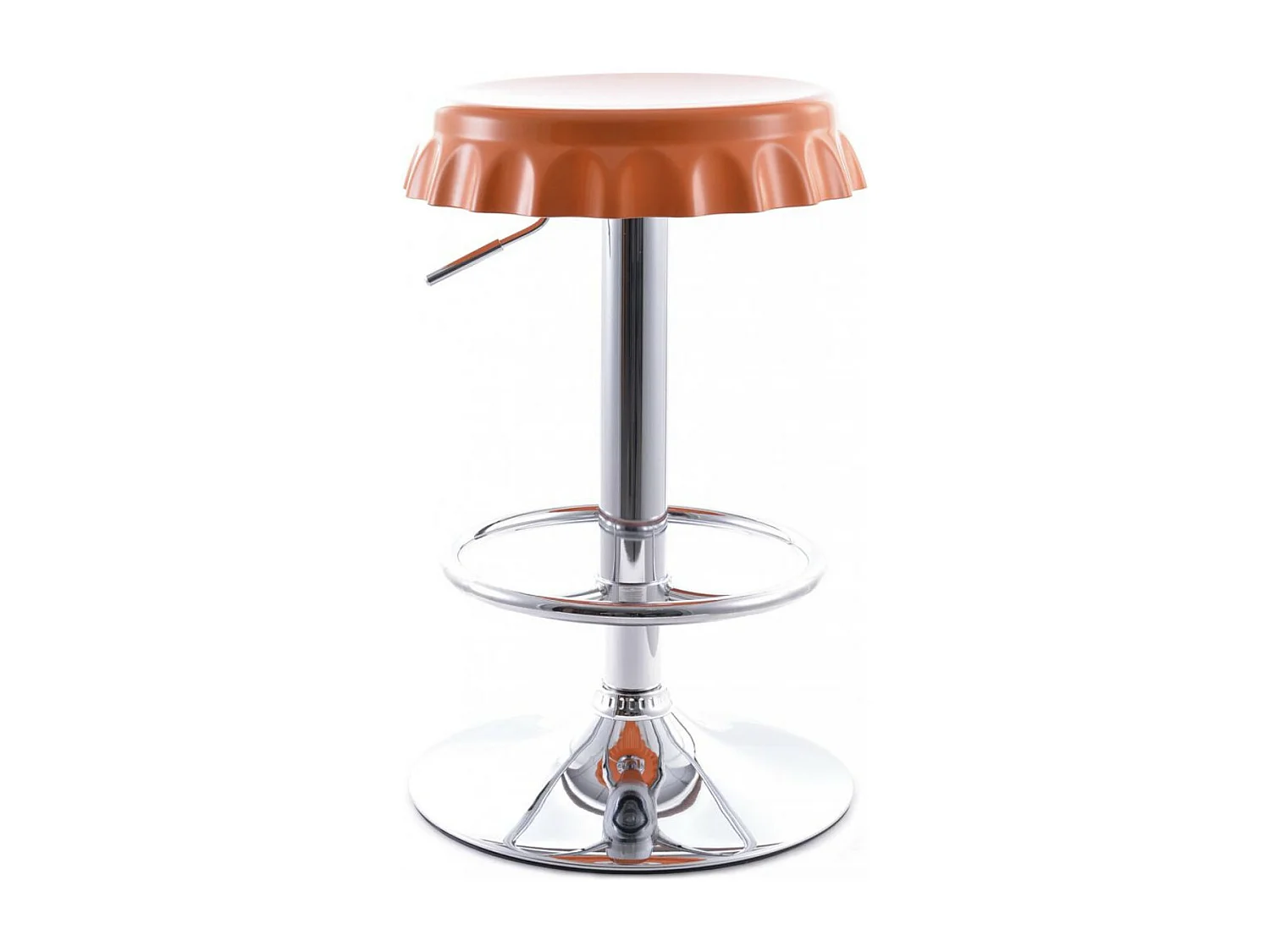 Tabouret de bar original Capsule-Couleur Orange