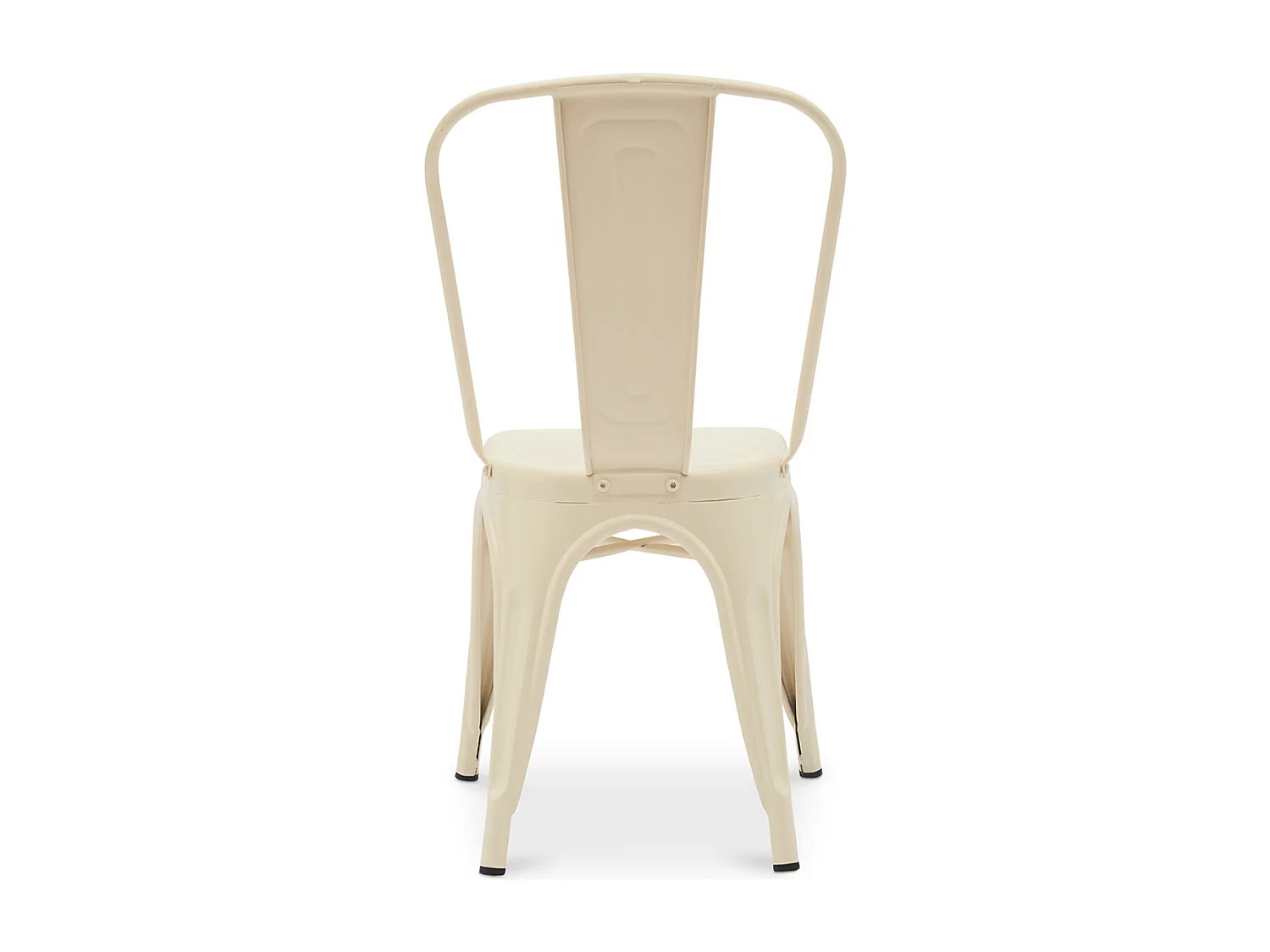 Chaise industrielle acier mat renforcé Kalax --Couleur Parme