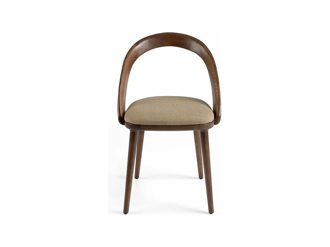 Luie stoel van essenhout en kunstleer - Set van 2-Kleur MIRAGE 16