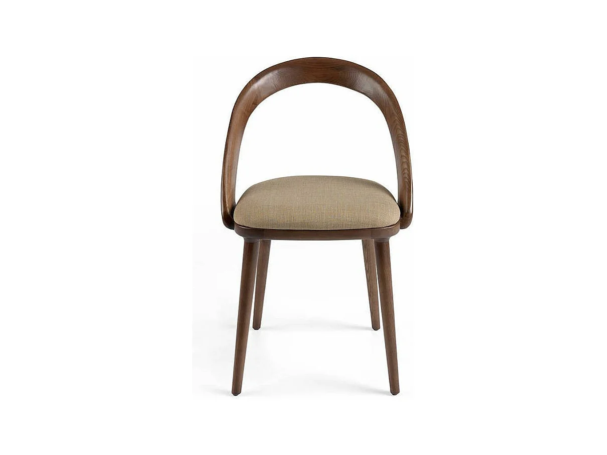 Luie stoel van essenhout en kunstleer - Set van 2-Kleur MIRAGE 16