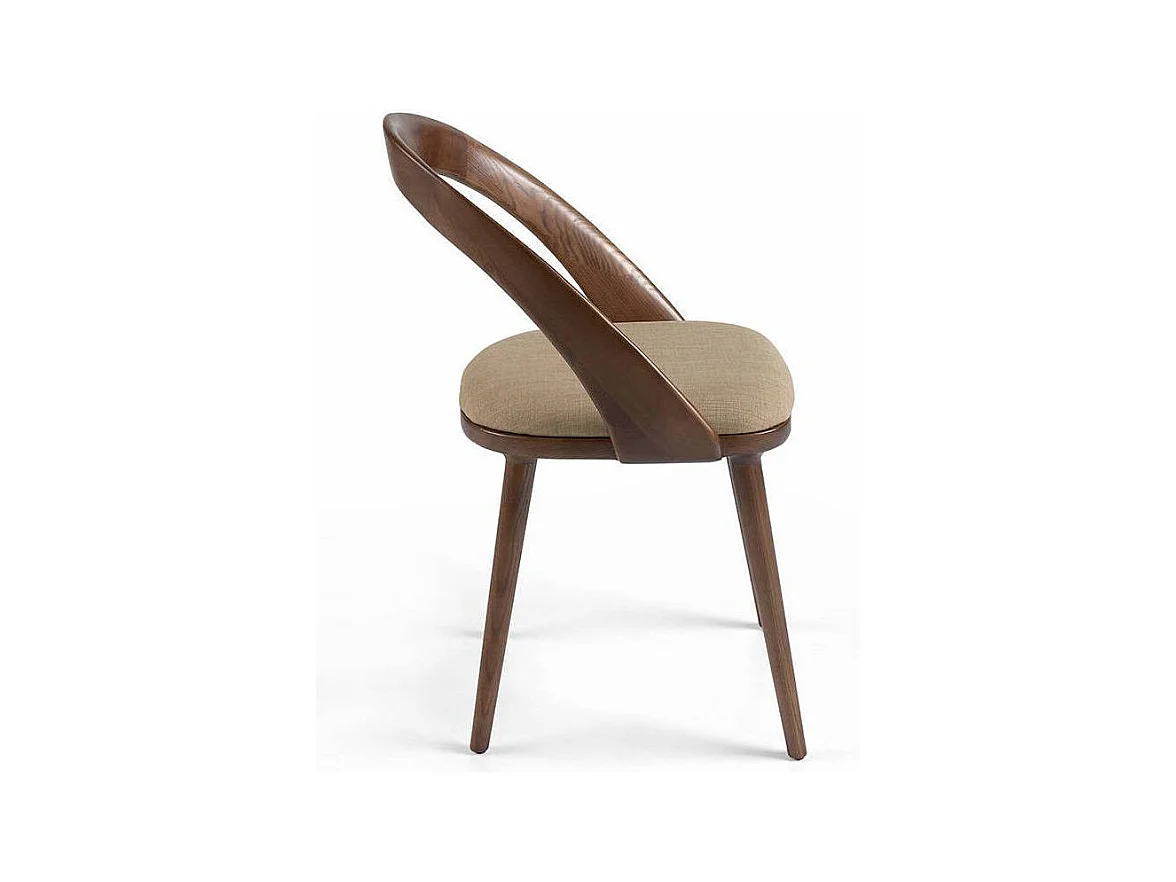 Luie stoel van essenhout en kunstleer - Set van 2-Kleur MIRAGE 16