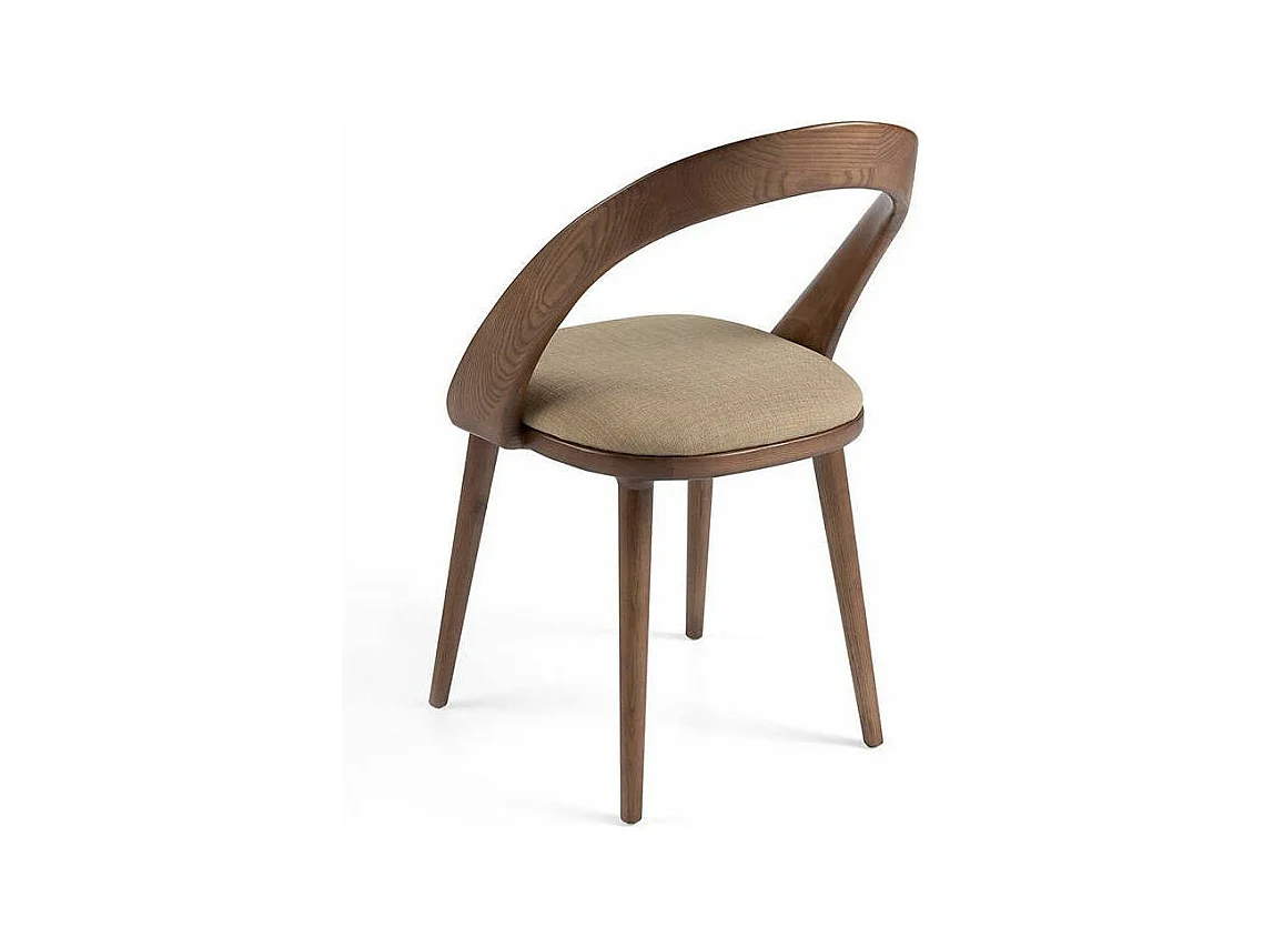 Luie stoel van essenhout en kunstleer - Set van 2-Kleur MIRAGE 16