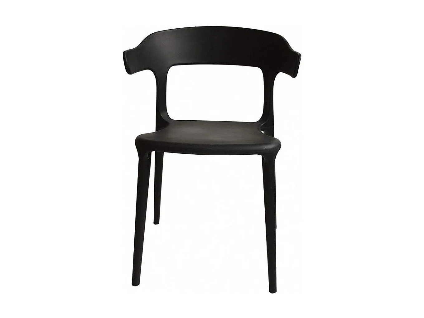 Kara moderne polypropyleen stoel - Set van 4-Kleur Wit