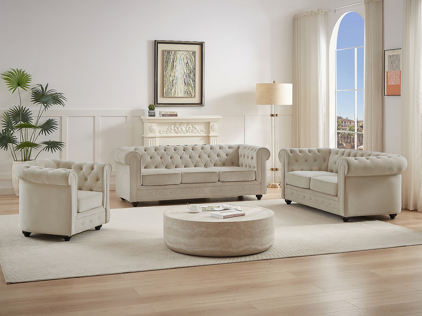 Peinture salon beige : comment réussir un intérieur moderne et lumineux