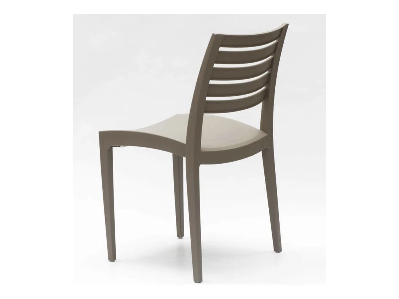 Chaise empilable polypropylène Raykan-Couleur Bleu marine