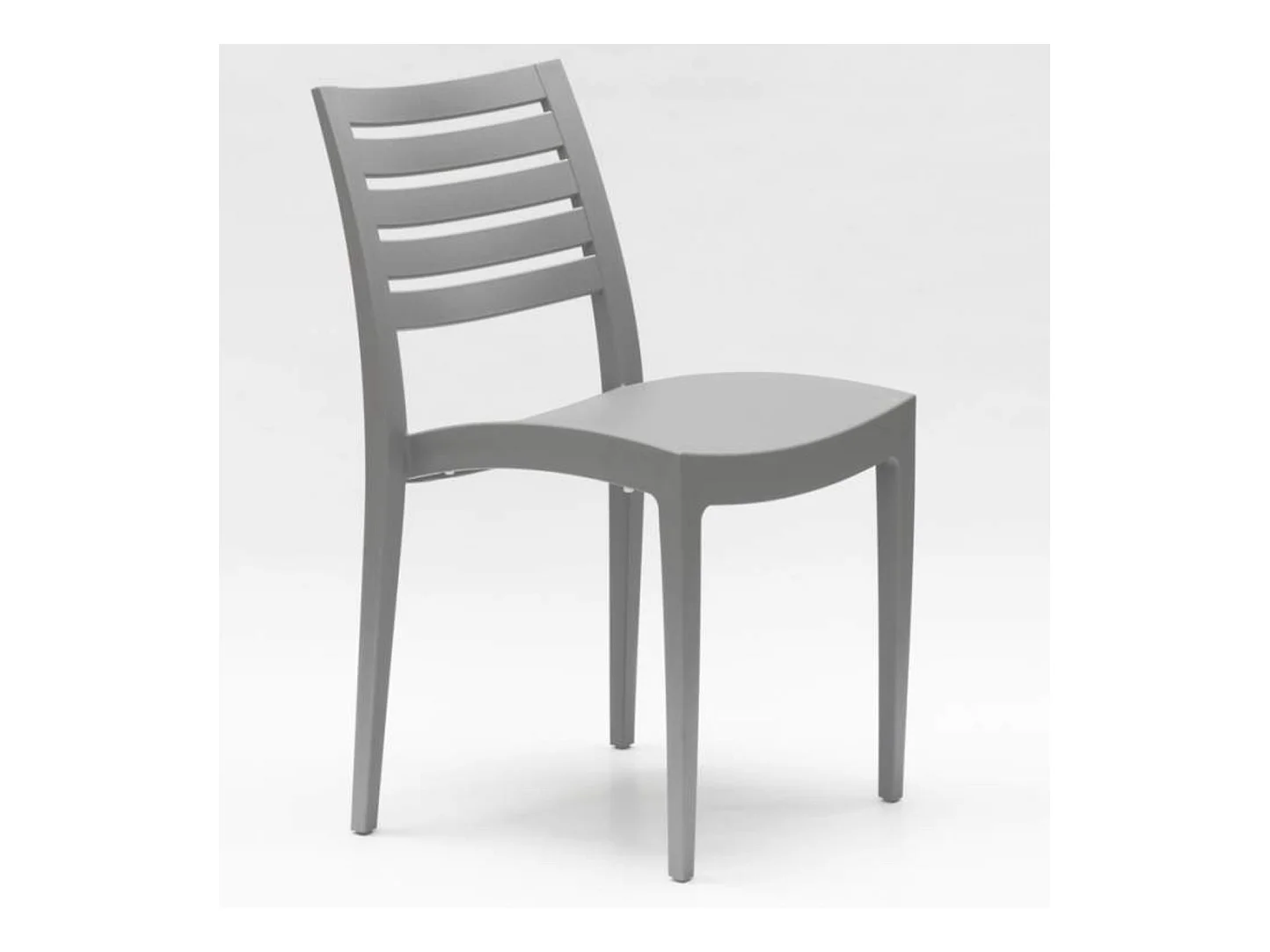 Chaise empilable polypropylène Raykan-Couleur Bleu marine