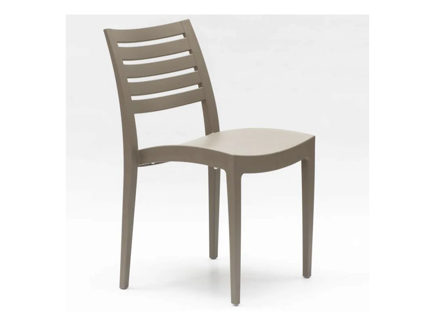 Chaise empilable polypropylène Raykan-Couleur Bleu marine