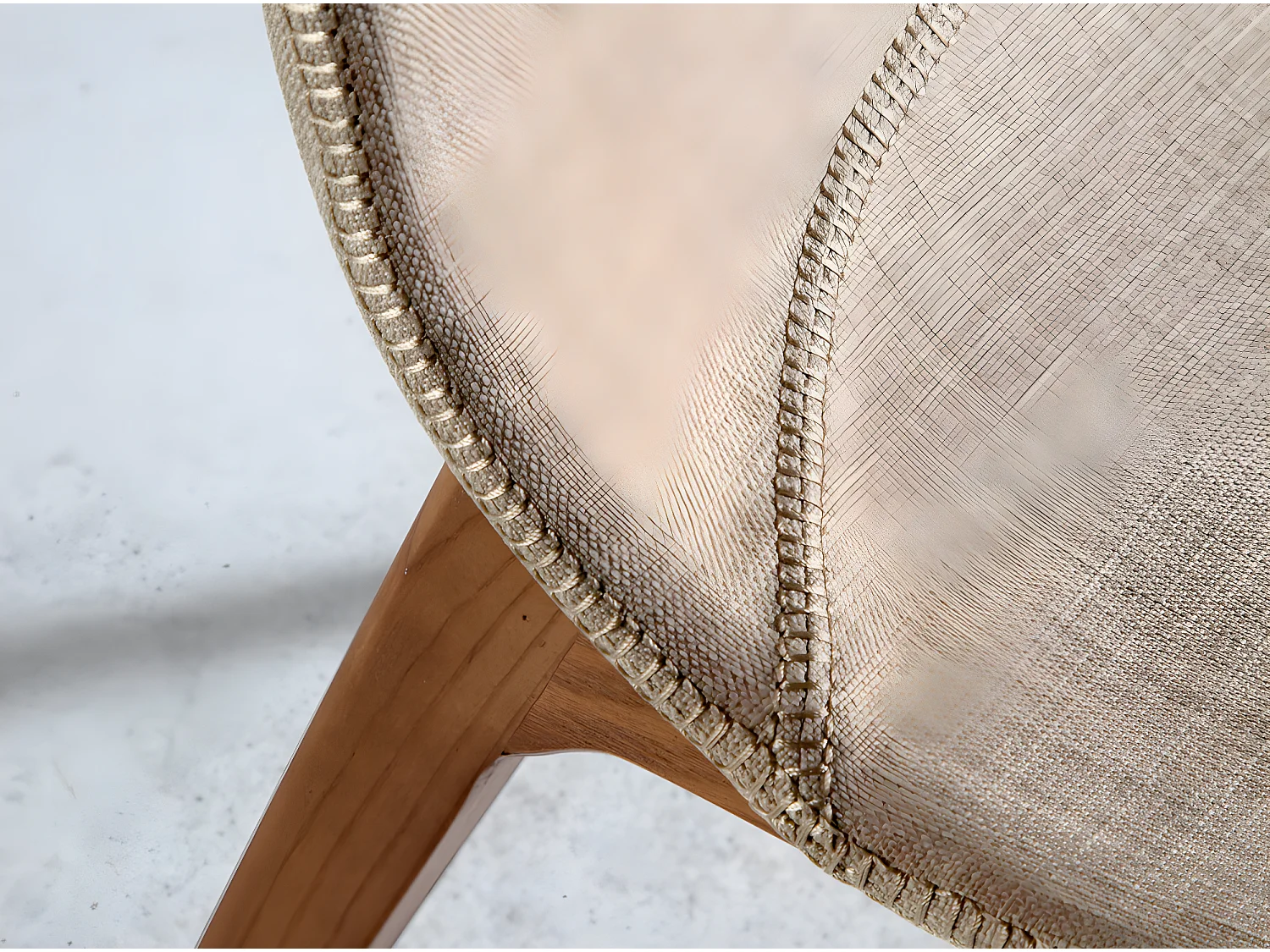 Chaise bois noyer et tissu Monda - Lot de 2-Couleur MIRAGE 36