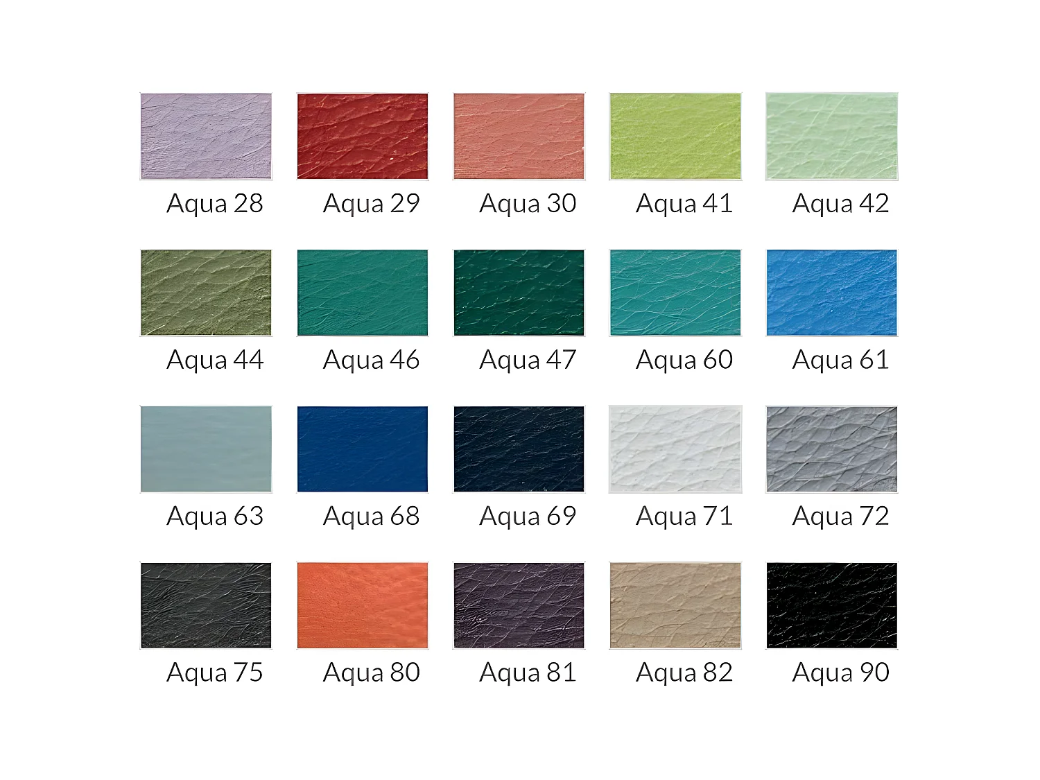 Chaise en bois de frêne et simili cuir Leva - Lot de 2-Couleur Aqua 71 Gris clair