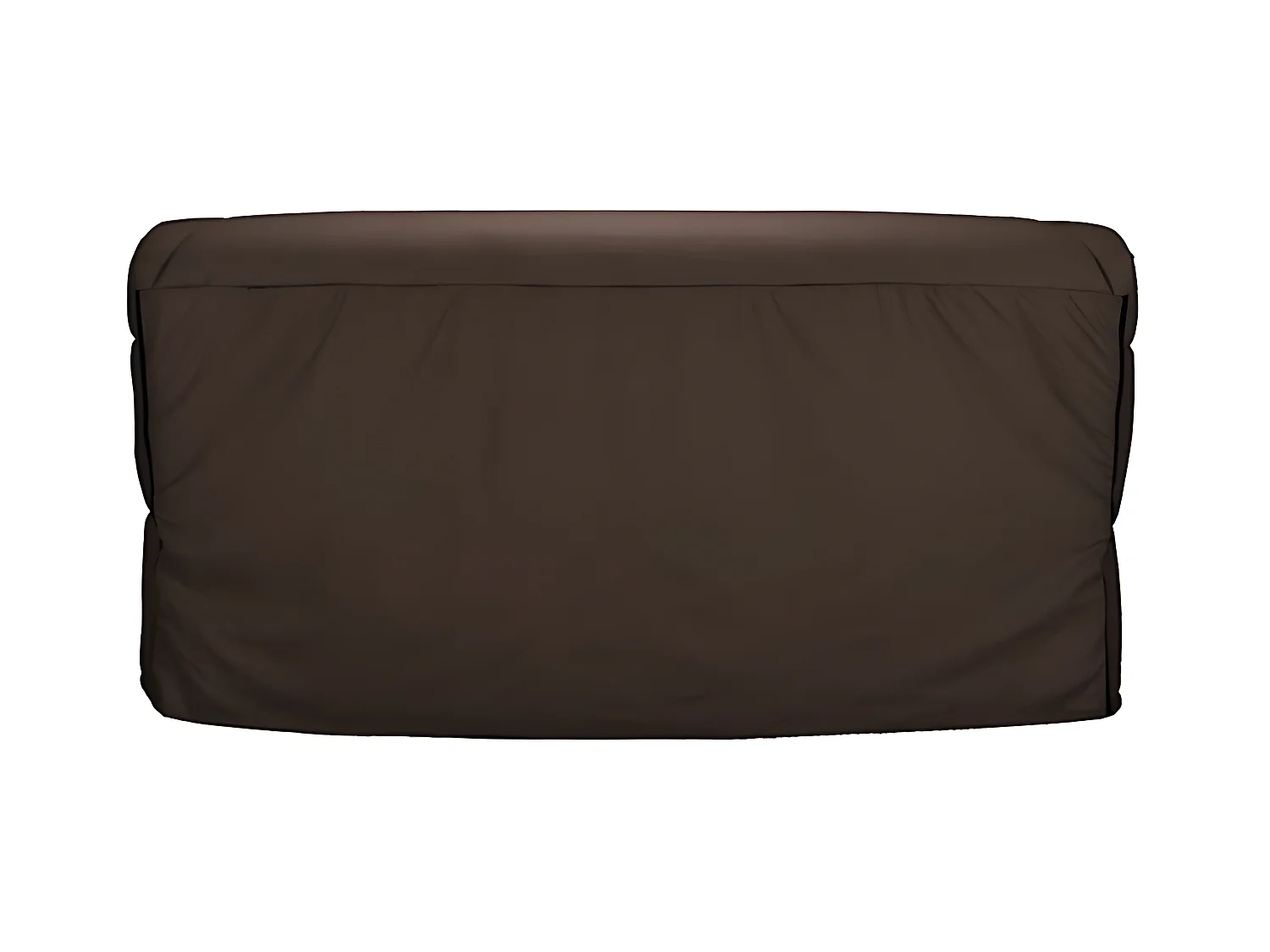 Canapé clic clac tissu avec rangement matelas Bultex 14cm Bakoa 193cm-Couleur Bleu nuit