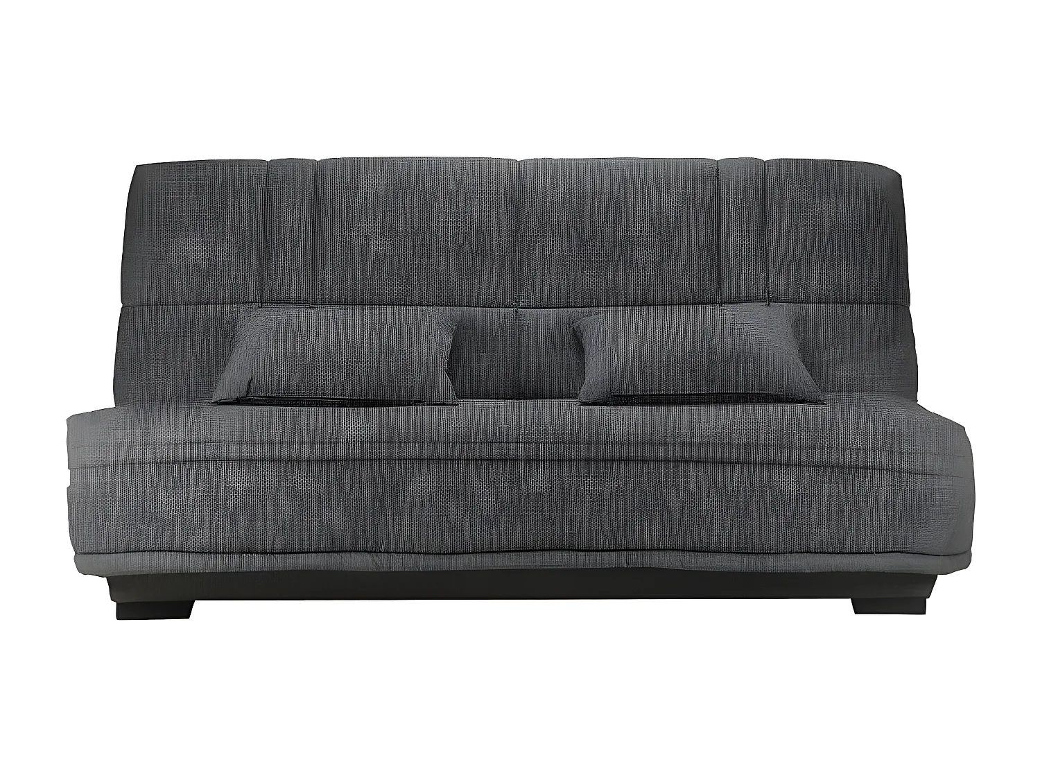 Stoffen slaapbank met Starlux matrasopberger 17 cm Minel 207 cm-Kleur smaragdgroen