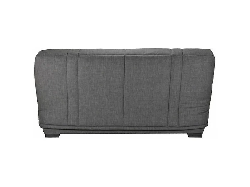 Canapé clic clac tissu avec rangement matelas Starlux 17cm Minel 207cm-Couleur Marron clair