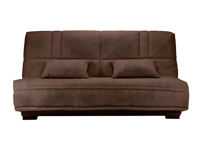 Stoffen slaapbank met Starlux matrasopberger 17 cm Minel 207 cm-Kleur Wrat