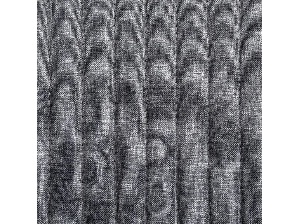 Chaises de salle à manger 6 pcs Gris foncé Tissu 14