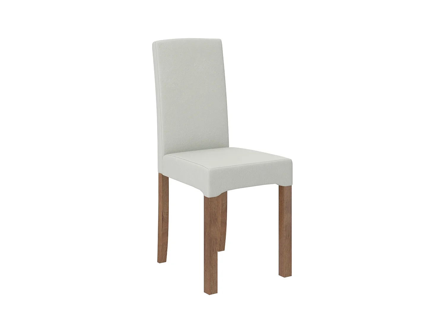 Chaise bois marron et tissu au choix Zakria-Tissu 27104