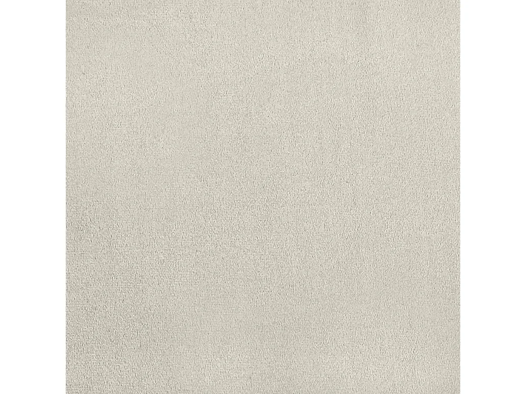 Chaises à manger lot de 4 Crème Velours