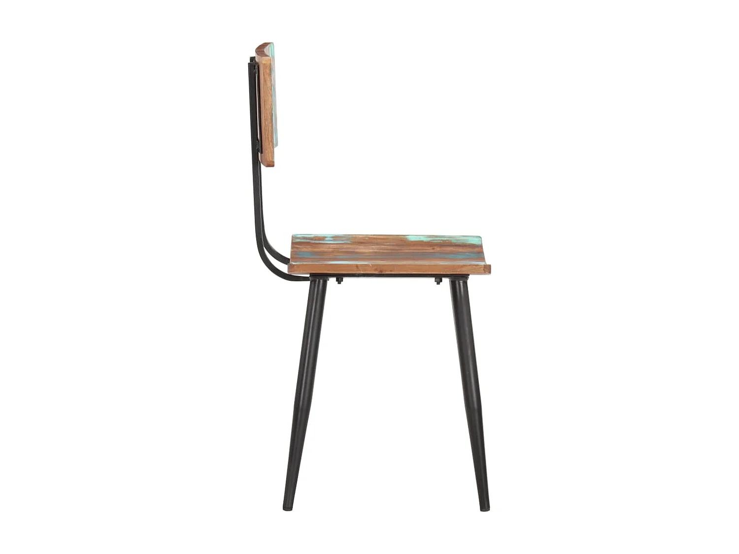 Chaises de salle à manger 4 pcs Bois de récupération solide 3