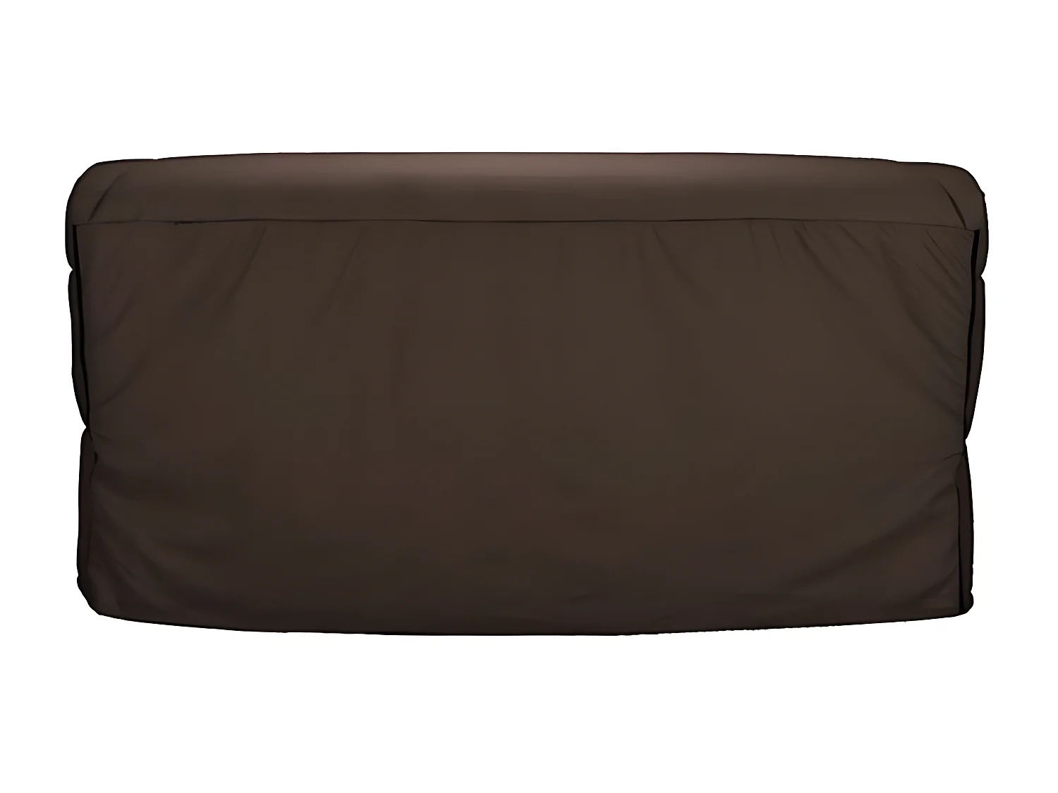 Canapé clic clac tissu avec rangement matelas Bultex 14cm Bakoa 193cm-Couleur Vert emeraude